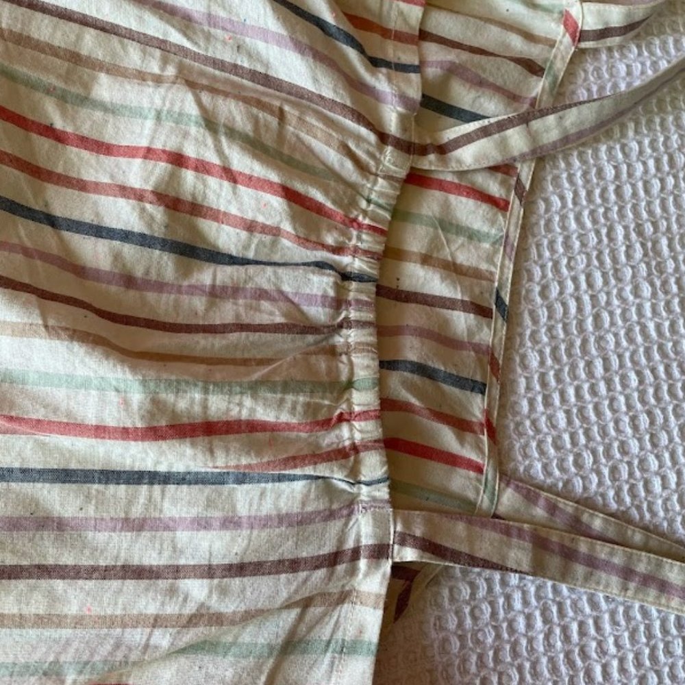 MADEWELL - SMALL - COLORFUL STRIPE BLOUSE - Picture 5 of 5
